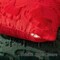 Red Snowflake Christmas Throw Pillow Covers 18"x18" Sleigh Shaped Farmhouse Pillow Covers Faux Wool Soft Plush Pillow Covers Thanksgiving Decorative Cushion Covers for Winter Holiday Decor